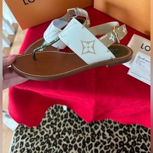 Authentic Louis Vuitton Sandals.  Sandals are brand new.  Never worn. Size 40.